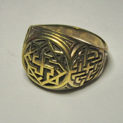 Кольцо Валькирия, 21,5  
Латунь, размер 21,5