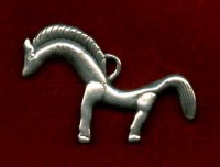 Конь (серебро)