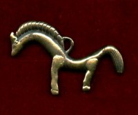 Конь (бронза) с кольцом