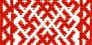 Русский орнамент 005 Орнамент для вышивки крестом одноцветный. Русские народные орнаменты.